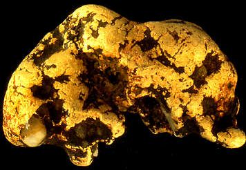 Goldnugget aus der Göltzsch